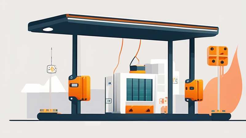 Cómo dibujar el dibujo básico de la construcción de una estación de almacenamiento de energía.