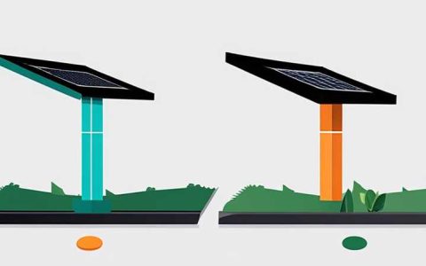 How to disassemble a floor-standing straight pole solar light