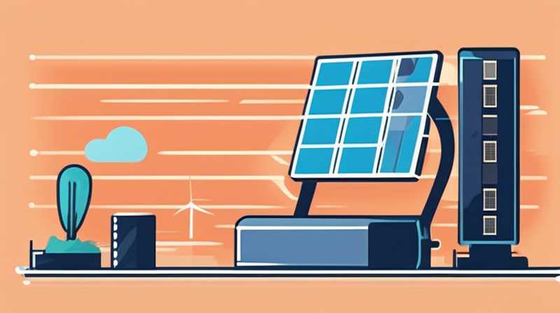 How to connect the battery of solar panel