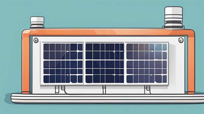 How to install solar power generation on board