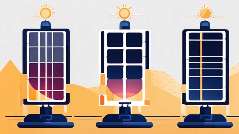 How many volts does it take to convert a solar lamp to 220v