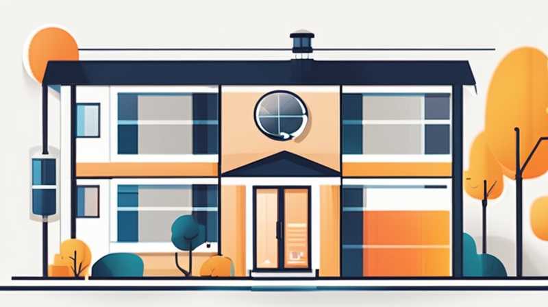 How to connect the electricity of the home solar light