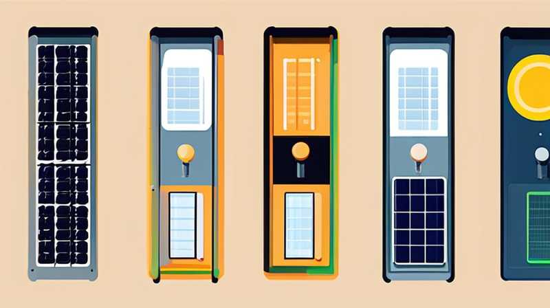 How many amps does a solar street light battery have?