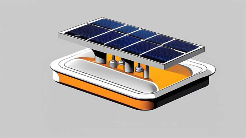 How to connect solar energy to solenoid valve