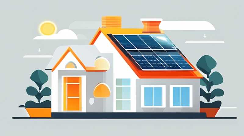 How to use solar energy to light the whole house