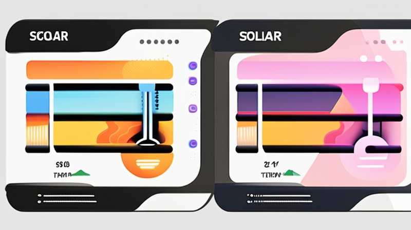 How to properly set the temperature of solar energy