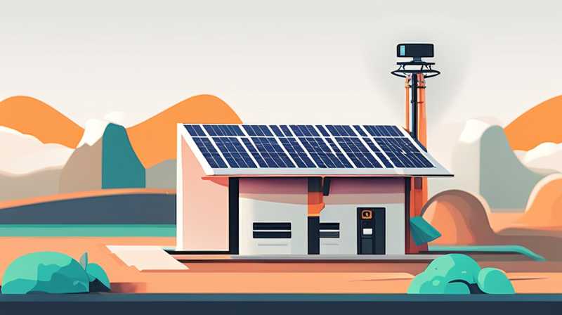 What is a solar pumping station?