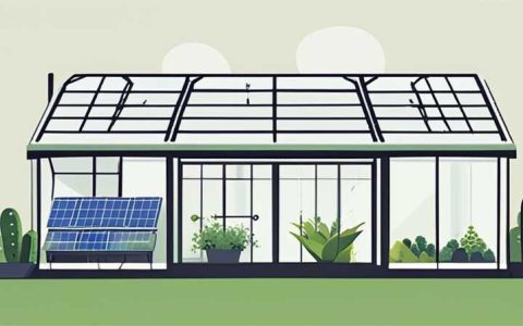 What are the uses of solar lights in greenhouses?