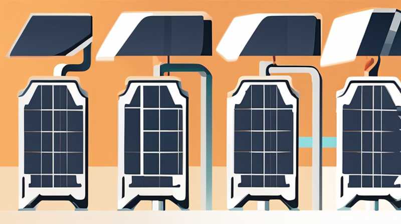 How many volts does the solar street light input?