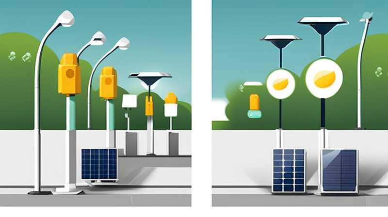 How to install the solar street light arm