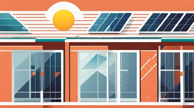 How to fix solar panels in small buildings