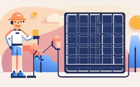 How to connect solar panels to luminous characters