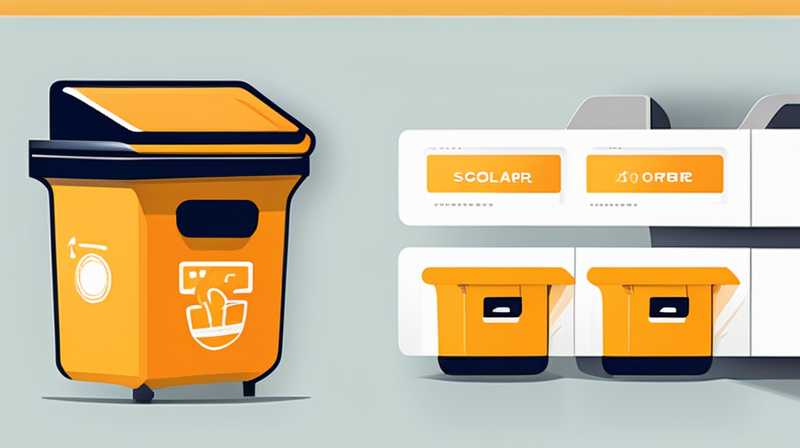 How to get benefits from solar powered trash bins