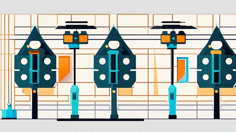 How does solar street light work?