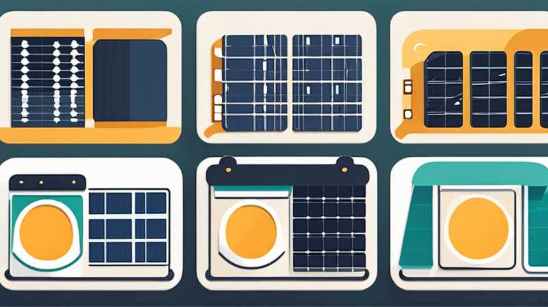 How many watts are suitable for home solar panels?