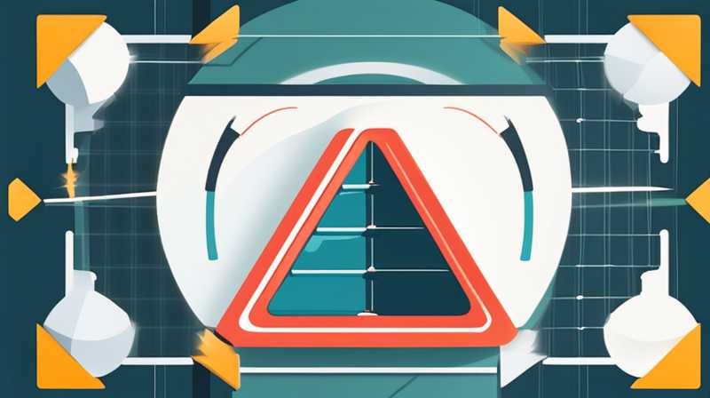 How to place solar energy in a triangle position