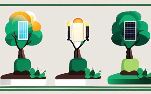How to install solar lights for garden trees