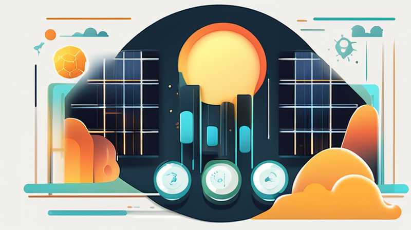 What does the sudden collapse of solar energy indicate?