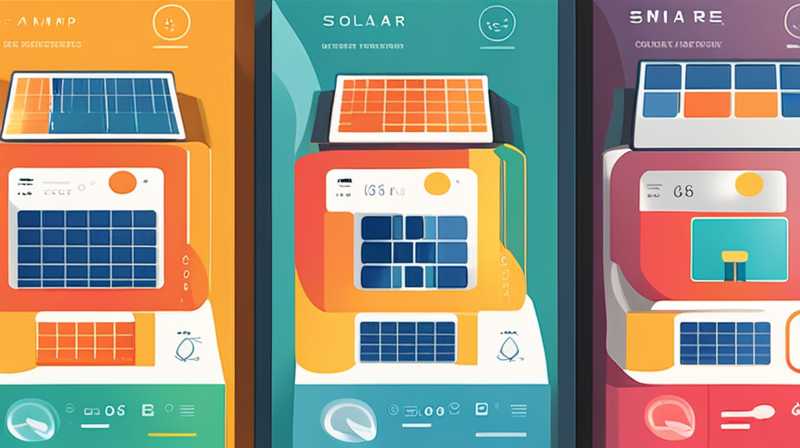 How many amps of solar energy are there in 6 square meters?