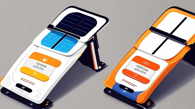 How to use the solar foldable charging panel