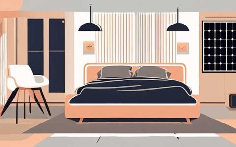 What are the benefits of solar panels in the master bedroom