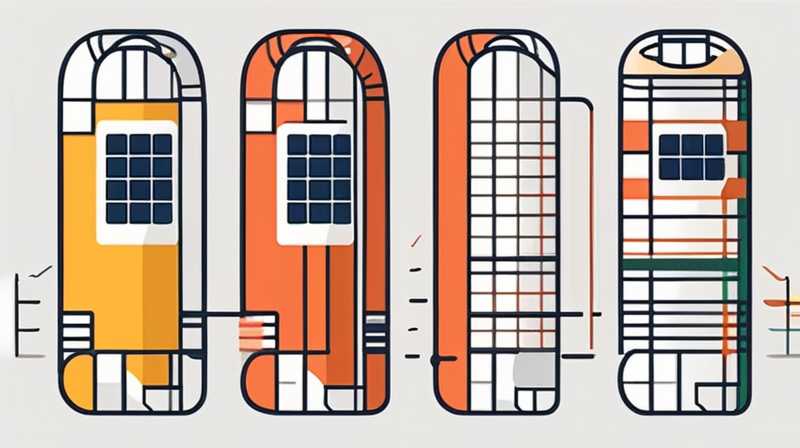 How to connect 150 tube solar