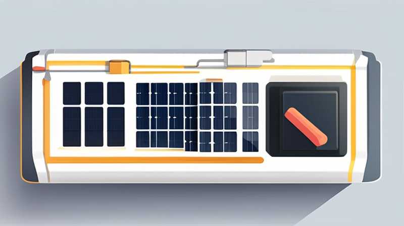 How to unscrew the inner thread of solar panel