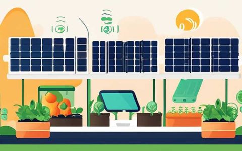 What is solar energy used for growing vegetables?