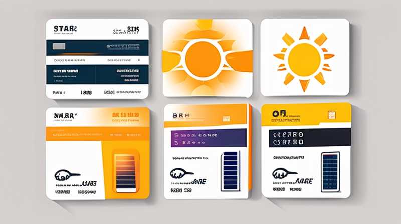 How to make a solar wholesale business card