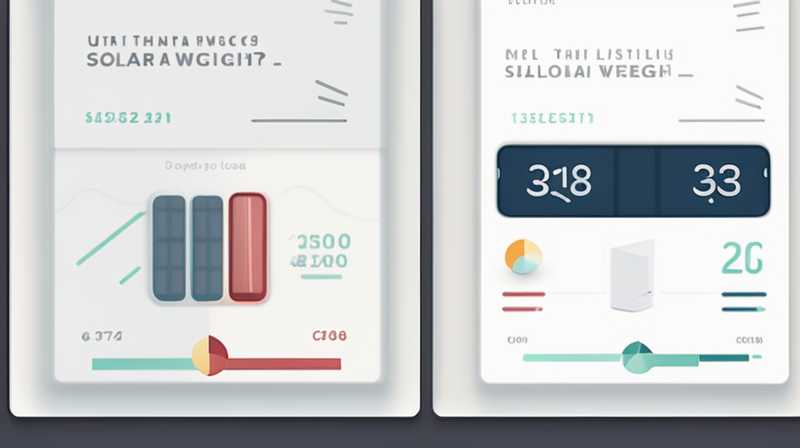 How much does a 1 watt solar cell weigh?