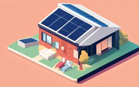 How much solar energy does a family of 4 use?