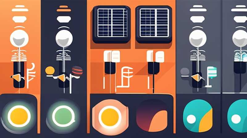 How solar energy controls lights