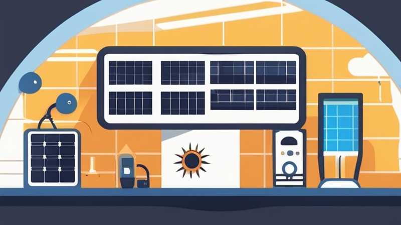 How to charge solar power header