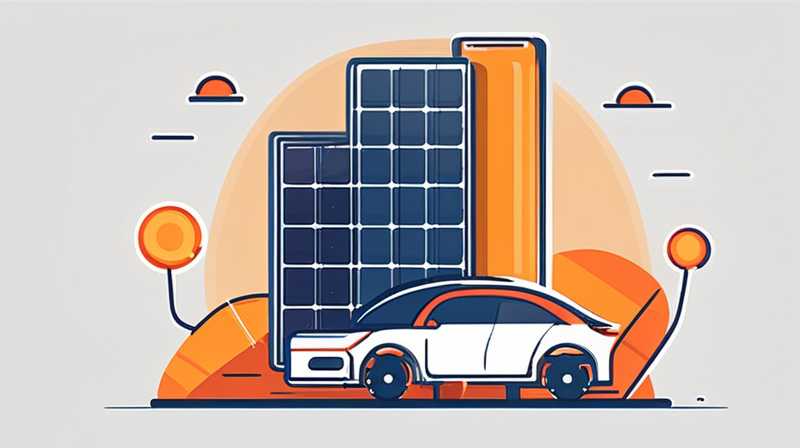 How much does it cost to install solar power to send electricity to a car?