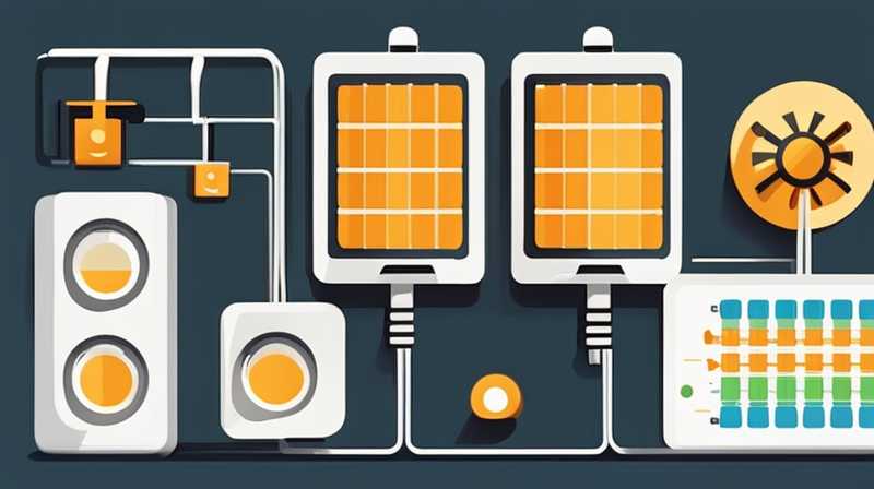 How to convert plug lights to solar energy