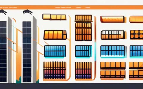 How many meters apart are the solar panels?