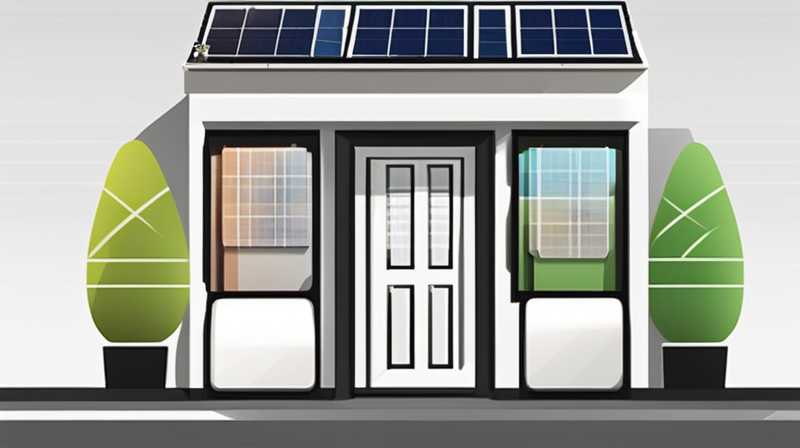 How much does it cost to install solar panels on your door?