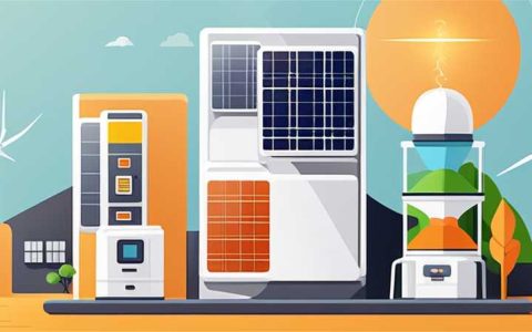 Which department manages the solar power station?