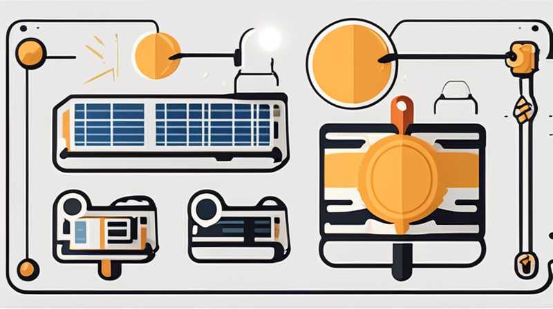 How to open the solar plug-in