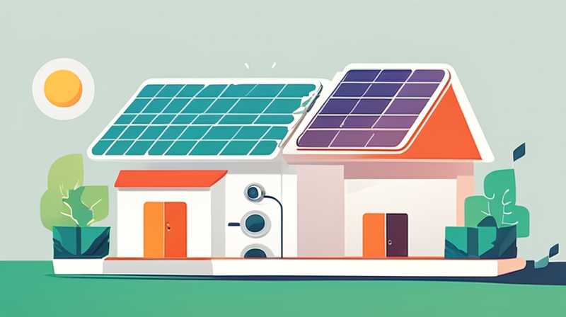 How much electricity does household solar power generate every day