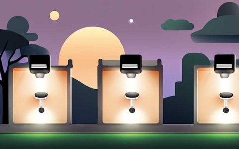 How to install aluminum button solar lights