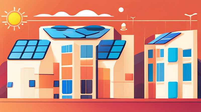 How to connect solar panels to monitoring power supply