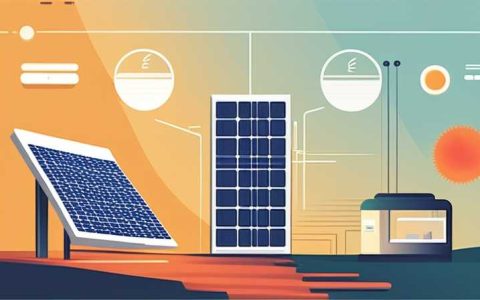 How to connect a solar powered power source