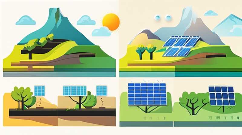 How to irrigate the land with solar energy