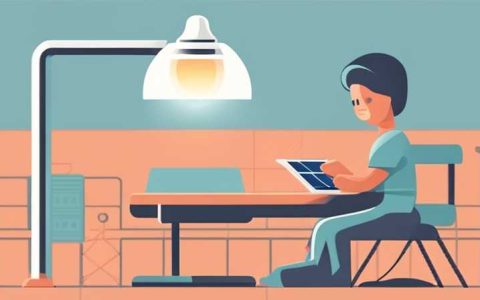 How to install solar desk lamp