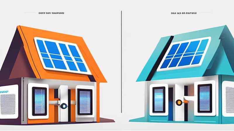 How to arrange solar panels on multi-story roofs