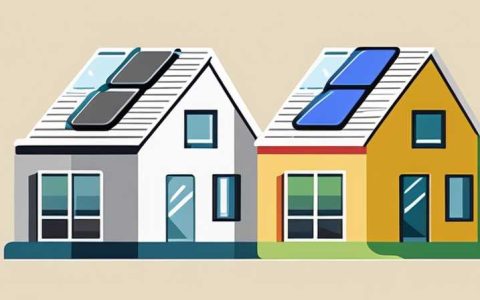 How to clean the townhouse solar panel