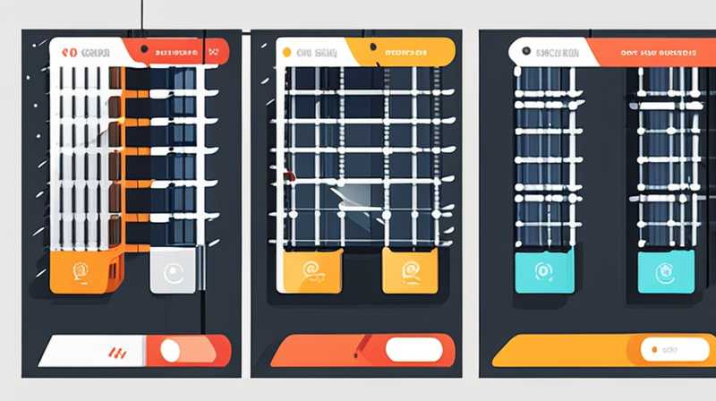 What conditions are required for solar panels