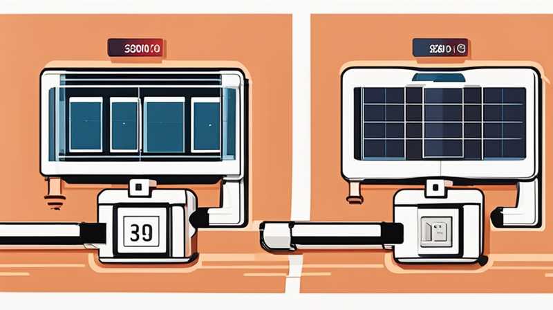 How many watts does the solar magnetic valve switch