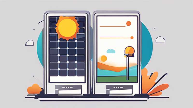 What does solar pull light mean?